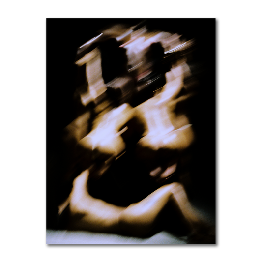 Ballerina In Death's Head - 18 x 24" Poster (Colorized) signed by Zelooperz