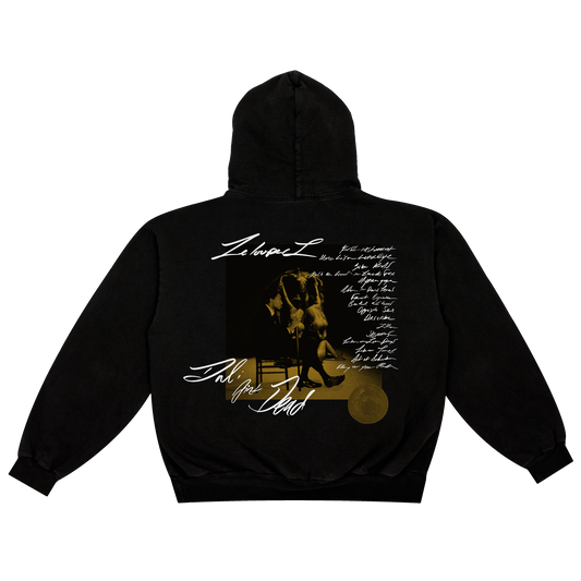 Dali Ain't Dead Zip Up Hoodie (Black)